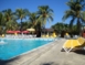 Panoramic hotel & pool view