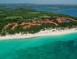 Panoramic aereal hotel & beach view